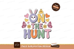 Easter bunny chick hearts butterflies flowers image Product Image 1