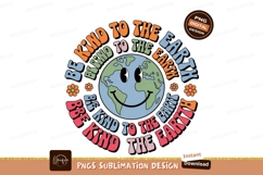 Earth smiley face kind message image Product Image 1