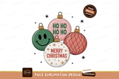Christmas ornaments with festive sayings holiday merry Product Image 1