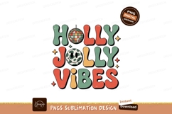 Holly Jolly Vibes Retro Disco image Product Image 1