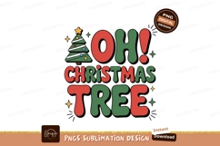 Festive Christmas Tree Greeting holiday Product Image 1
