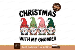 Christmas gnomes with festive lights holiday Product Image 1