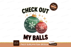 Festive Christmas Ornaments With Snowflakes holiday Product Image 1