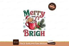 Gingerbread man hot chocolate festive holiday christmas Product Image 1