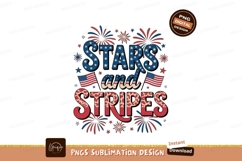 Stars and Stripes patriotic celebration fireworks Product Image 1