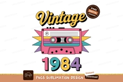 Vintage cassette tape retro design music Product Image 1