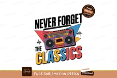 Retro boombox music player vintage audio Product Image 1