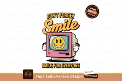 Retro computer smiley face graphic technology Product Image 1