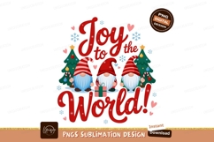 Christmas gnomes joy world image Product Image 1