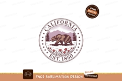 California bear mountain floral emblem image Product Image 1