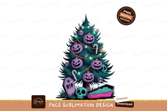 Spooky Halloween Christmas Tree Decorations pumpkins Product Image 1