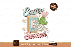 Skeleton Cactus Easter Switch season bunny Product Image 1