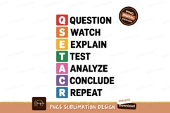 Question Watch Explain Test Analyze Conclude Repeat Product Image 1