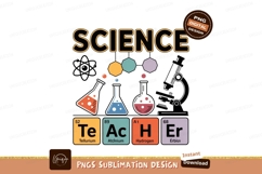 Science Teacher Chemistry Elements periodic Product Image 1