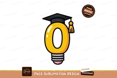 Yellow lightbulb graduation cap tassel Product Image 1
