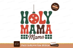 Holy Mama Christmas Ornament retro Product Image 1