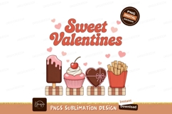 Sweet Valentines treats hearts cupcake Product Image 1