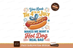 Hot dog fourth of July celebration hotdog mustard Product Image 1