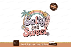 Salty but Sweet Retro Beach Vibes summer Product Image 1