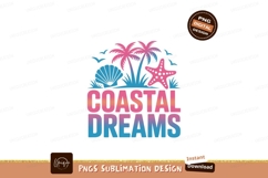 Coastal Dreams Tropical Beach Scene image Product Image 1
