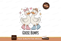 Cute ducks kissing with hearts and stars pink Product Image 1