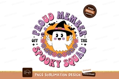 Ghost witch happy spooky squad image Product Image 1