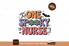 One Spooky Nurse halloween ghost Product Image 1