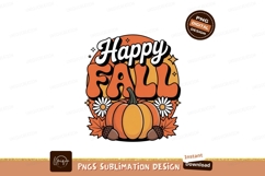 Autumn harvest pumpkin floral acorns fall Product Image 1