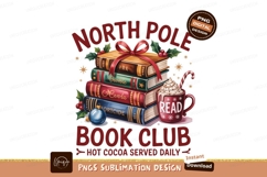 North Pole Book Club Hot Cocoa books reading Product Image 1
