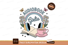 Audiobook Girlie with Daisies and Tea headphones Product Image 1