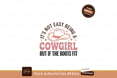 Cowgirl Hat Western Style Text country Product Image 1
