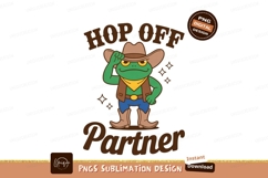 Cowboy frog greeting partner bandana vest Product Image 1