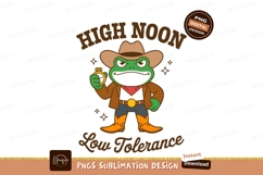 Cowboy frog holding ring bandana jacket Product Image 1