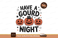 Happy Halloween Pumpkins Black Cat jackolantern Product Image 1