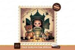 Child teddy horse candle spiders image Product Image 1