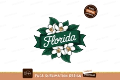 Florida floral emblem flowers leaves Product Image 1