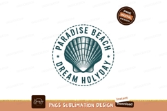Seashell paradise beach dream holiday image Product Image 1