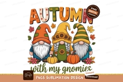 Gnome with pie football pumpkin drink image Product Image 1