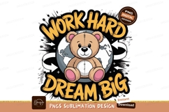 Teddy bear earth dream big globe Product Image 1