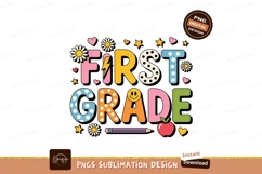 Colorful First Grade School Design education learning Product Image 1