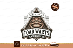 Toad warts venomous potion emblem image Product Image 1