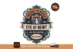 Newt creature emblem caution witch Product Image 1