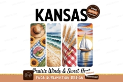 Kansas prairie beach wheat sailboat image Product Image 1