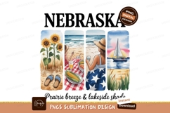 Sunflowers beach picnic sailboat corn Product Image 1