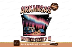 Arkansas camping aurora borealis tent trailer Product Image 1