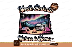 Aurora camping adventure in North Dakota tent campfire Product Image 1