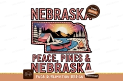 Nebraska camping canoe river sunset image Product Image 1