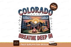 Colorado camping mountain sunset telescope image Product Image 1