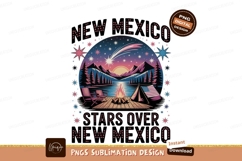 Camping under starry sky tent campfire Product Image 1