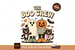 Halloween characters and candy ghost pumpkin Product Image 1